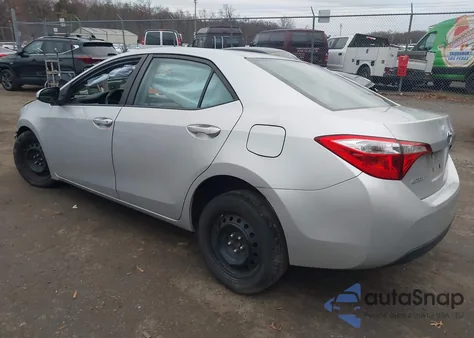 2015 Toyota Corolla Le из США, поврежденный, VIN 2T1BURHE4FC375843